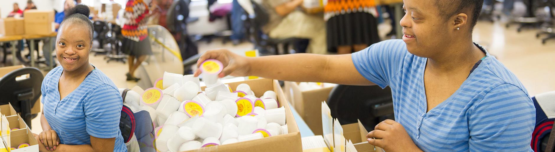 Trained packaging and assembling employees in Ohio